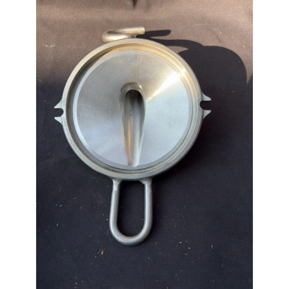 Lot of 2 Vintage Sta-Rite Milking Machine Claw Tops Lids Dairy Farm Parts